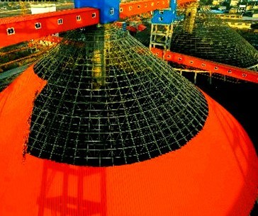 干煤棚球形網架工程